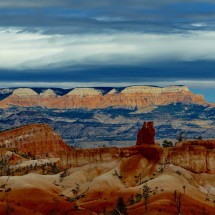 Eastern view from the rim of Bryce Canyon